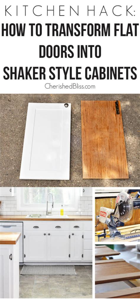 Speed the aging process by dipping the tips of a paintbrush in a color lighter than the cabinets, dabbing the excess onto a cloth until the brush is almost dry and lightly grazing the surface of detail trim, corners, or seams. 10 DIY Cabinet Doors For Updating Your Kitchen - Home And Gardening Ideas