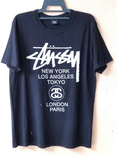 Stussy Stussy New York Los Angeles Tokyo Streetwear Tee Grailed