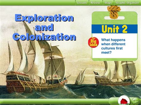 Ppt Exploration And Colonization Encounter Of Cultures Powerpoint