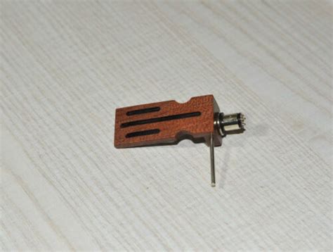 Custom Made Headshell For Tonearms With Sme Connector Type Bubinga Wood