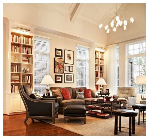 10 Living Rooms With Beautiful Bookcases