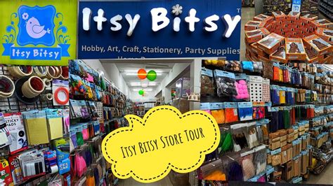 itsy bitsy art and crafts store tour in pune best craft store in pune youtube