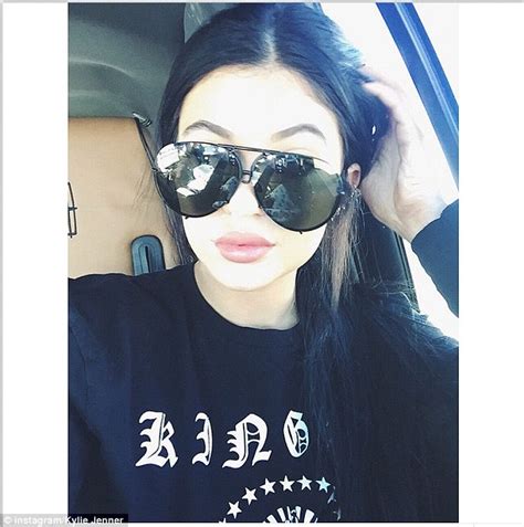 Kylie Jenner Goes Make Up Free As She Puckers Up For Another Selfie