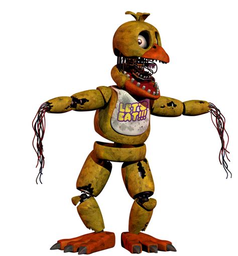 Withered Chica Pose By Bonniearttv On Deviantart