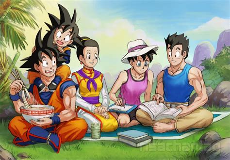 La Familia De Goku Retratos De Familia