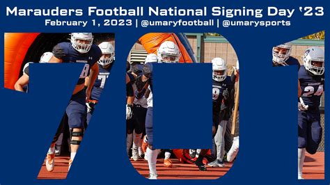 Follow Marauders Football National Signing Day 23 Commitments Online