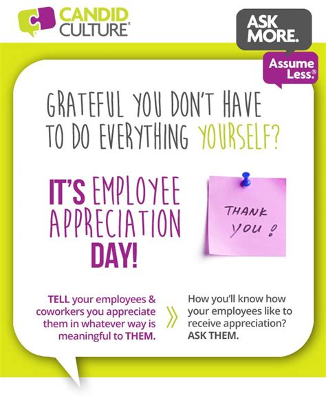 Staff Appreciation Day Ideas
