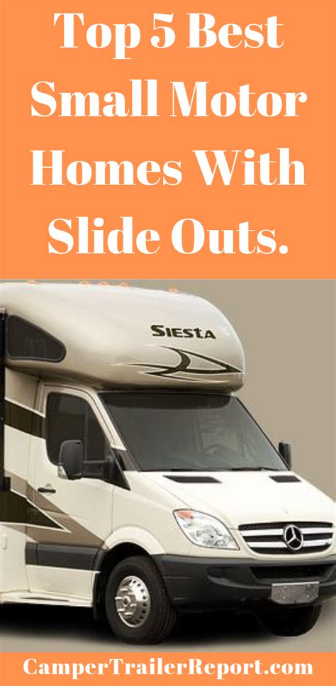 Top 5 Best Small Motor Homes With Slide Outs Motorhome Motor Small