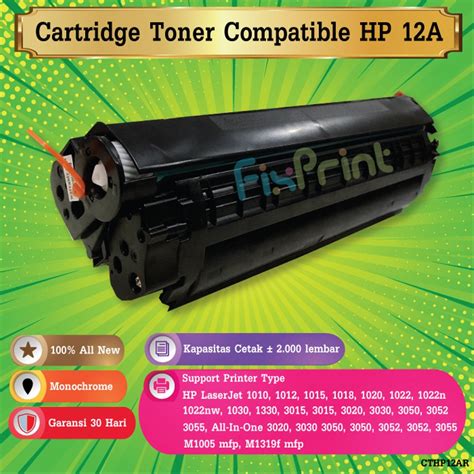 Epecially engineered to meet the highest standards of quality and reliability, ld products. Jual Toner Cartridge Compatible HP 12A Q2612A Refill ...