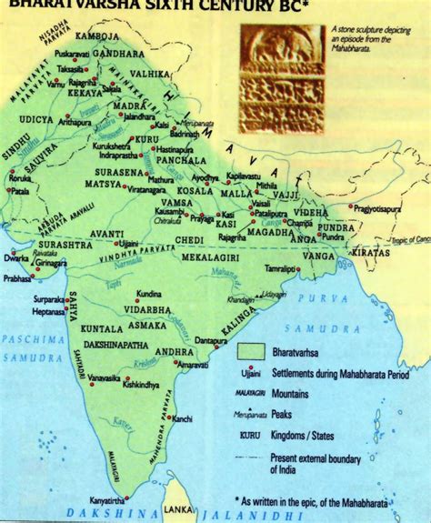Maps Of Ancient India Vedic Public Library By