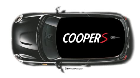 Mini Cooper S Roof Graphics