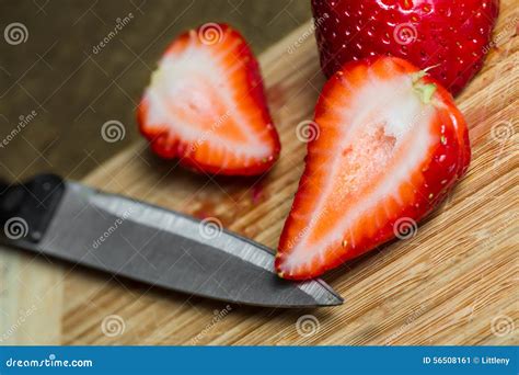 Cut Strawberries Stock Image Image Of Nature Isolated 56508161