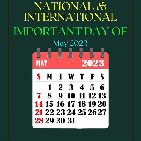 Important National And International Days In May 2023 A Comprehensive List
