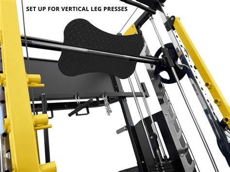 French Fitness Fsr90 Multi Functional Trainer Smith And Rack System