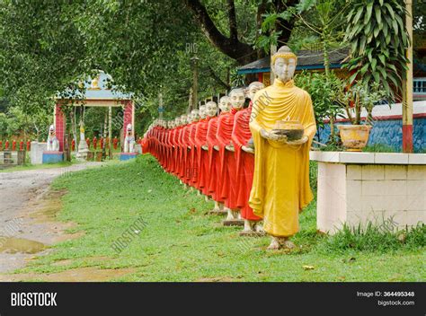 Line Buddhist Monk Image And Photo Free Trial Bigstock