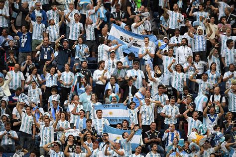 Captured On Camera Thrill Joy As Argentina Fans Celebrate Dramatic Win