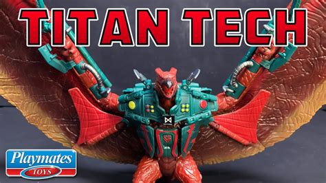 Monsterverse Titan Tech Rodan Figure By Playmates Toys Youtube