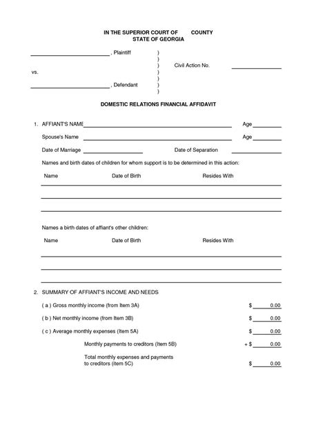 It must be valid for three more months beyond. Blank Affidavit Form Zimbabwe - Forms #NDgwNA | Resume Examples