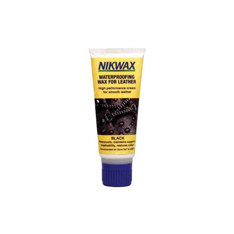 nikwax waterproofing wax leather black 60ml [box 12]