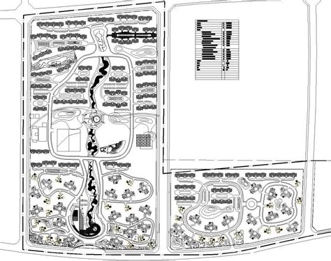 Residential Area Plan Layout Autocad File Cadbull