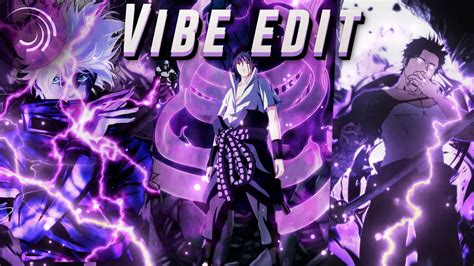 Sasuke Vibe Edit Free Project File Youtube