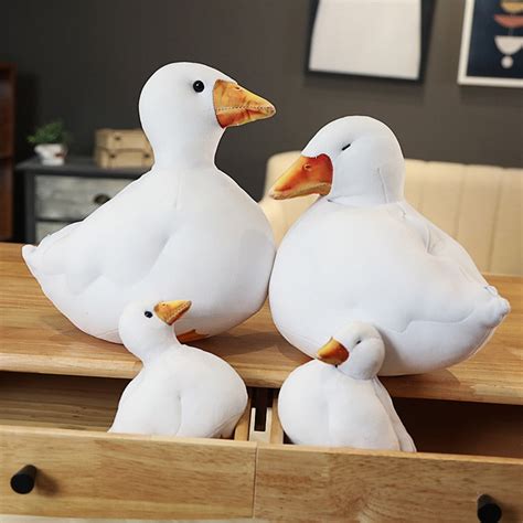 Soft White Duck Plush Toy Well Pick