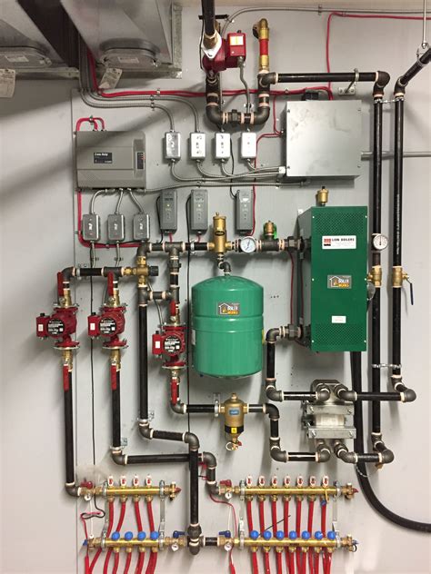 Electric Boiler Backup To A Heatmaster G400 Heating A Two Story Building With Basement Floor