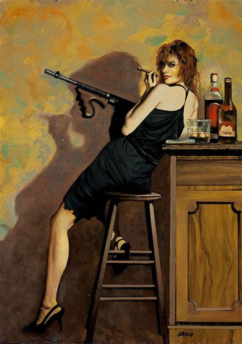 Pin By Jeremy Hamilton On Women With Guns Pulp Art Pulp Fiction Art