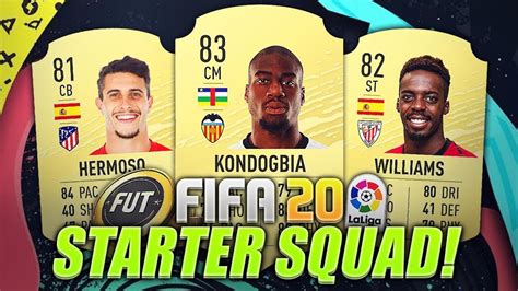 With the inclusion of griezmann it will be interesting to see how. FIFA 20 - LA LIGA STARTER SQUAD! FIFA 20 Ultimate Team - YouTube
