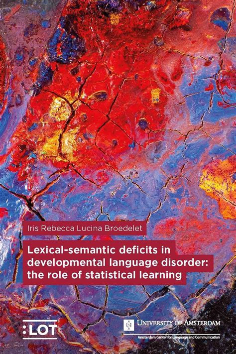 Lot Publications Webshop Lexical Semantic Deficits In Developmental