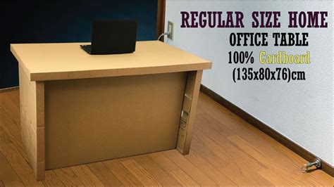 How To Make Study Table At Home With Cardboard Box