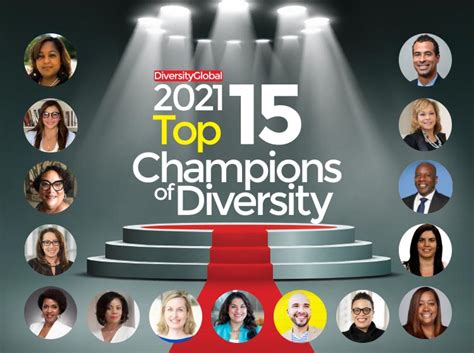 2021 Top 15 Champions Of Diversity