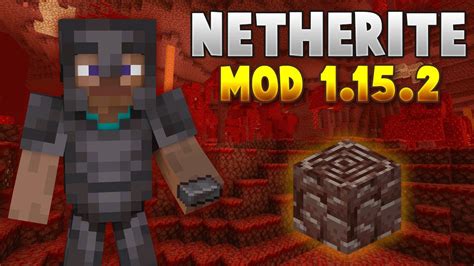 Mod De Netherite Para Minecraft 1152 ⛏️ Netherite Mod 1152 Youtube