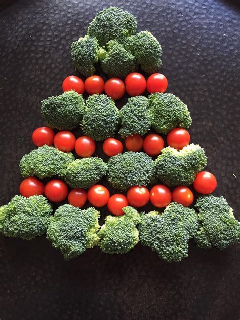 Christmas Tree Shaped Vegetable Platter Appetizer Tray Melanie Cooks