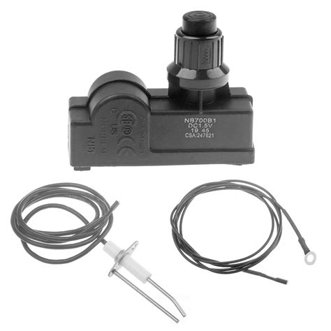 Buy Timsec Fire Pit Igniter, AAA Push Button Spark Ignition Kit with 2