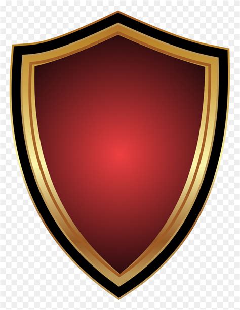 Red Badge Transparent Clip Art Png Shield Clipart Stunning Free