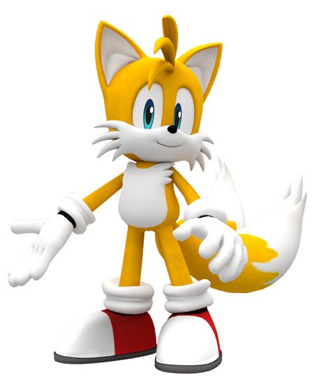First Tails Render By Pho3nixsfm On Deviantart Sonic Sonic Dash