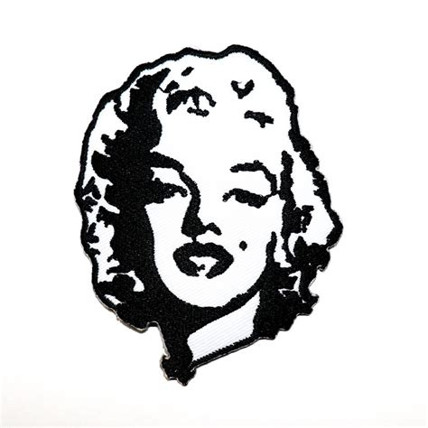 Marilyn Monroe Patch 50s Sex Symbols Blonde American Star Etsy