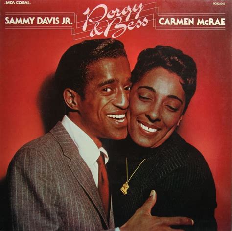 Sammy Davis Jr And Carmen Mcrae Porgy And Bess 1959 Classic Album Covers Sammy Davis Jr All