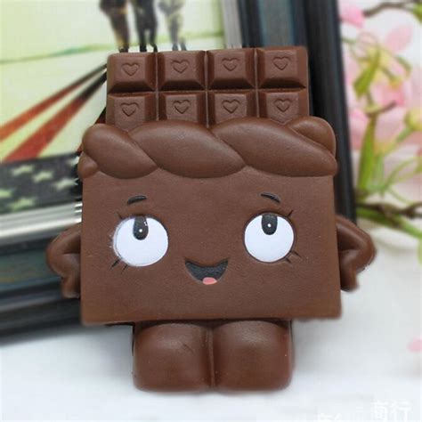 Squeeze Chocolate Boy Girl Soft Slow Rise Scented Fun Toy Kitchen