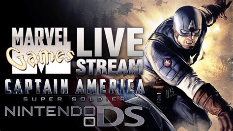 Mg Live Stream 74 Captain America Super Soldier Ds Youtube