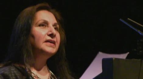 Imtiaz Dharker Reading At Newcastle Poetry Festival