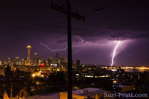 Photos Summer Lightning Storm In Seattle Gemini Connect Media