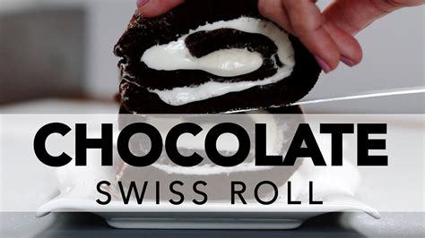 Chocolate Swiss Roll Youtube