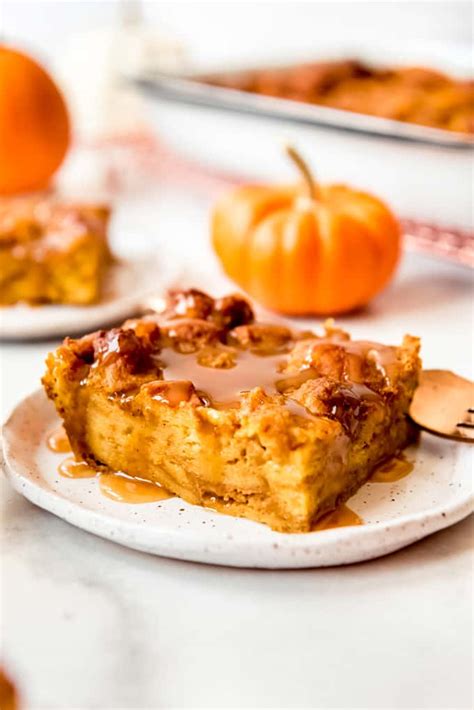 Sweet And Savory Pumpkin Bread Pudding Recipe The Recipe Critic