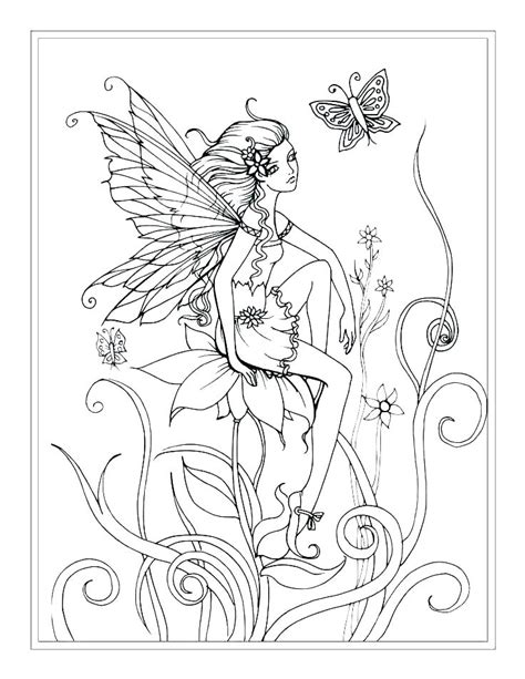 You can check out the rest of our free printable color sheets from the list on the side, happy coloring! Intricate Fairy Coloring Pages at GetColorings.com | Free ...