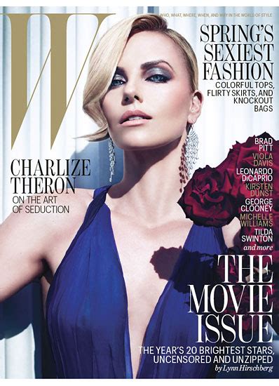 Brad Pitt And Charlize Theron Share Cover In W Magazine Estoryahey Com