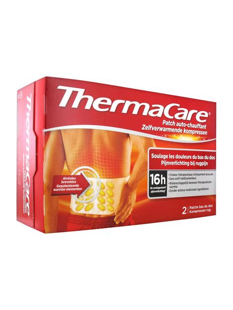 Thermacare Warming Patch 16hrs Lower Back 2 Patches