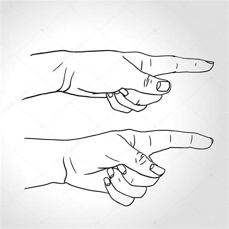 Pointing Finger Drawing Reference Hand Pointing Body Pose Reference