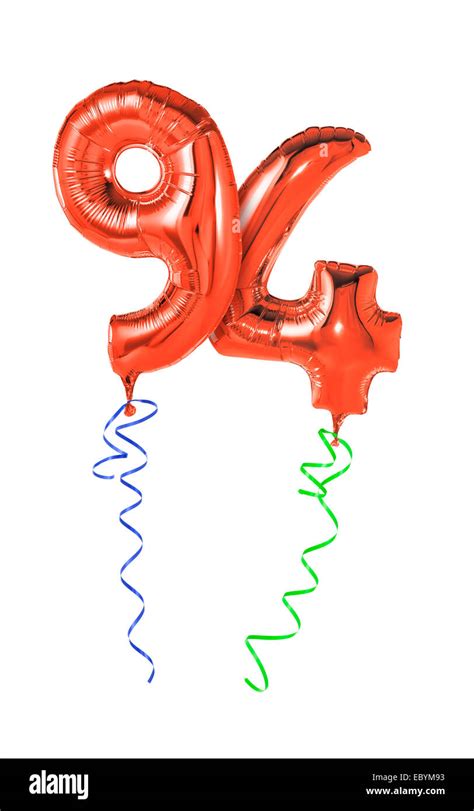 Numbers Colorful Birthday Balloons Hi Res Stock Photography And Images
